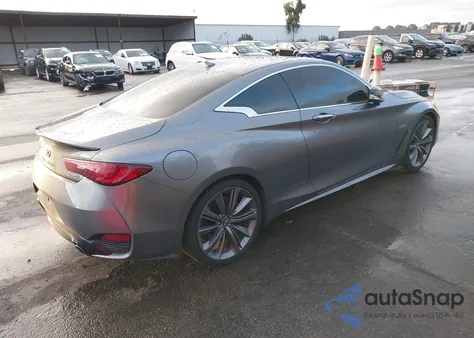 2018 Infiniti Q60 Red Sport 400 из США, поврежденный, VIN JN1FV7EK6JM530677